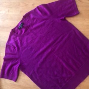 Purple light sweater top